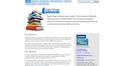 Desktop Screenshot of eaglewingsacademy.org